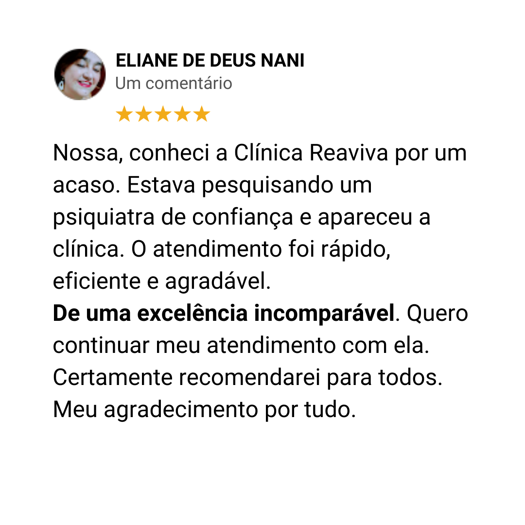 Depoimento de Eliane de Deus Nani