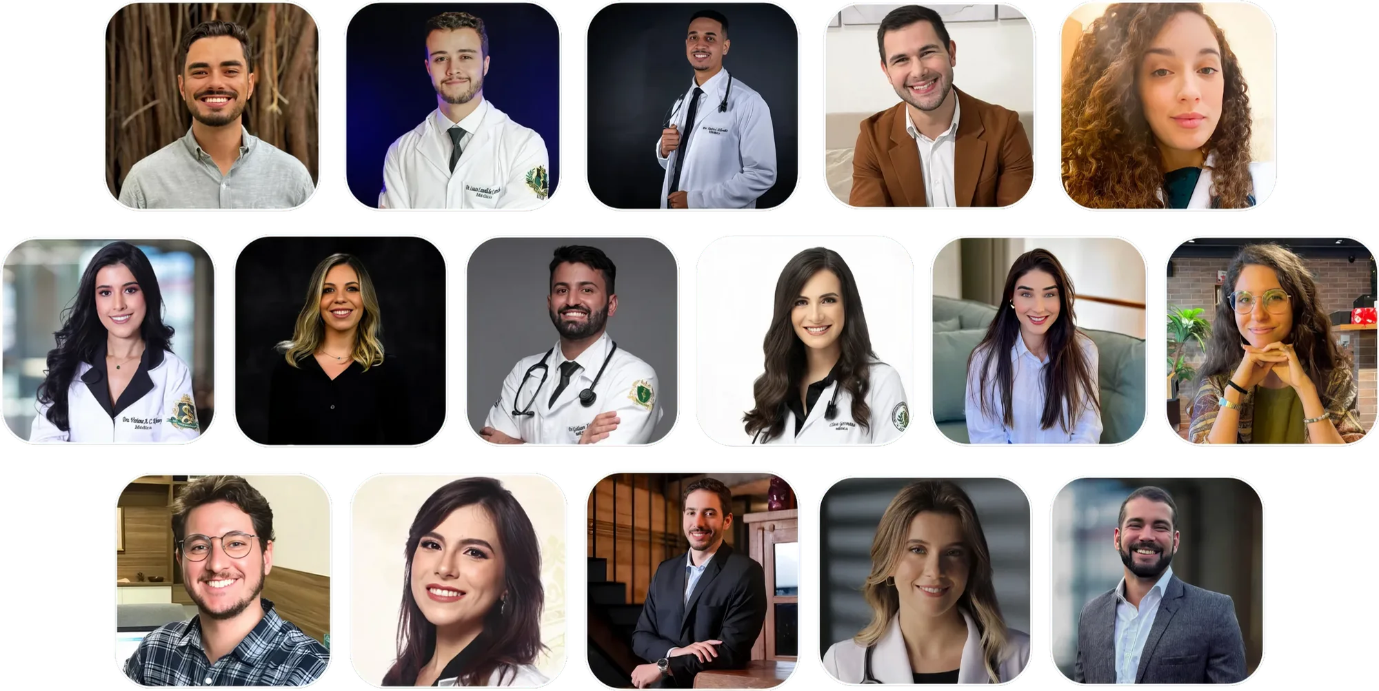 Equipe de médicos psiquiatras da Clínica Reaviva